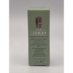 CLINIQUE Moisture Surge Eye 96-Hour Hydro Filler Concentrate Sample 5ml New